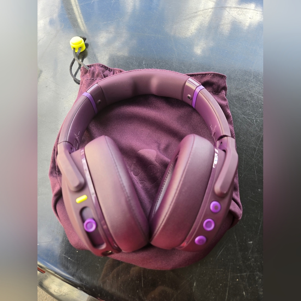 SKULCANDY CRUSHERS EVO WIRELESS DARKPLUM HEADPHONES